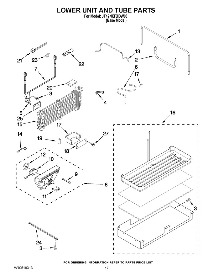 Diagram for JF42NXFXDW03