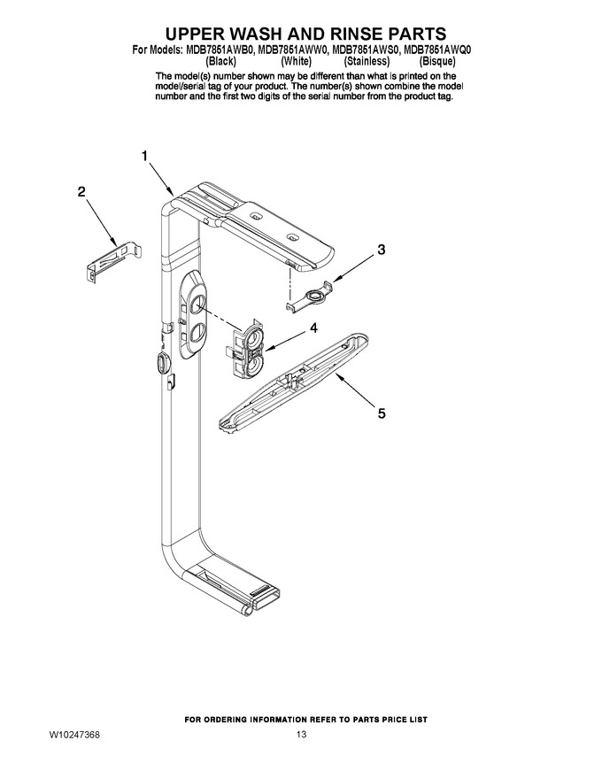 Diagram for MDB7851AWW0