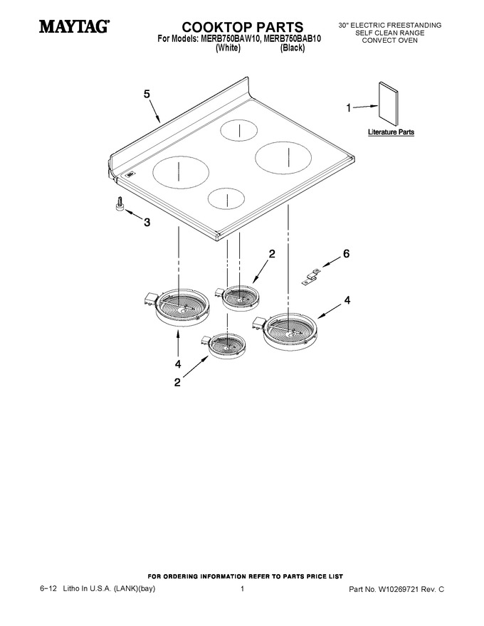 Diagram for MERB750BAB10