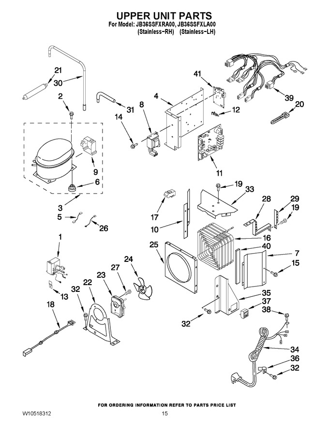 Diagram for JB36SSFXRA00