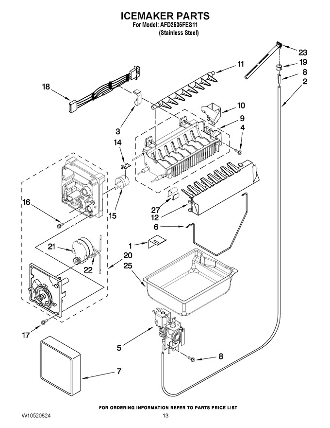 Diagram for AFD2535FES11