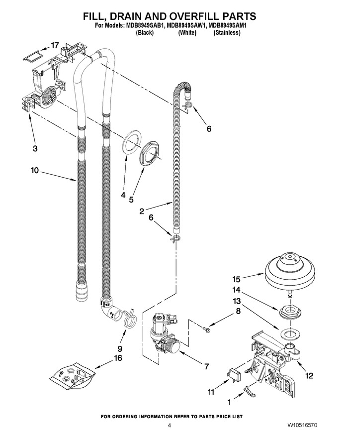 Diagram for MDB8949SAW1