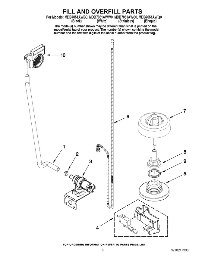 Diagram for MDB7851AWW0