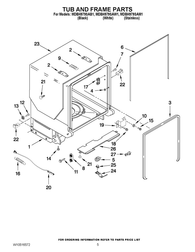 Diagram for MDBH979SAM1
