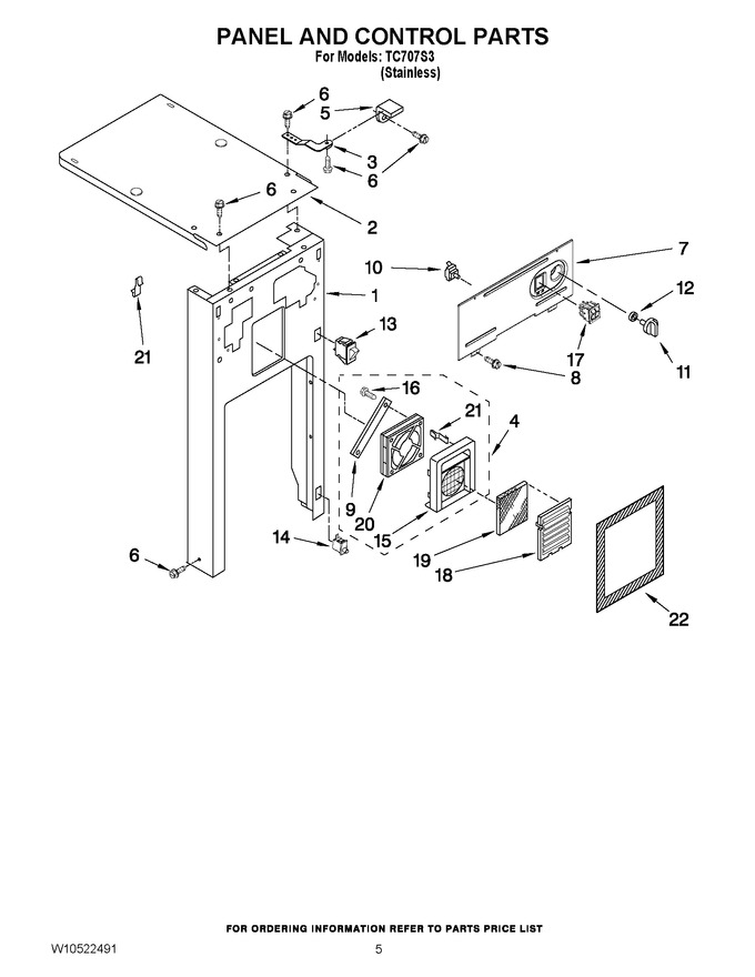 Diagram for TC707S3