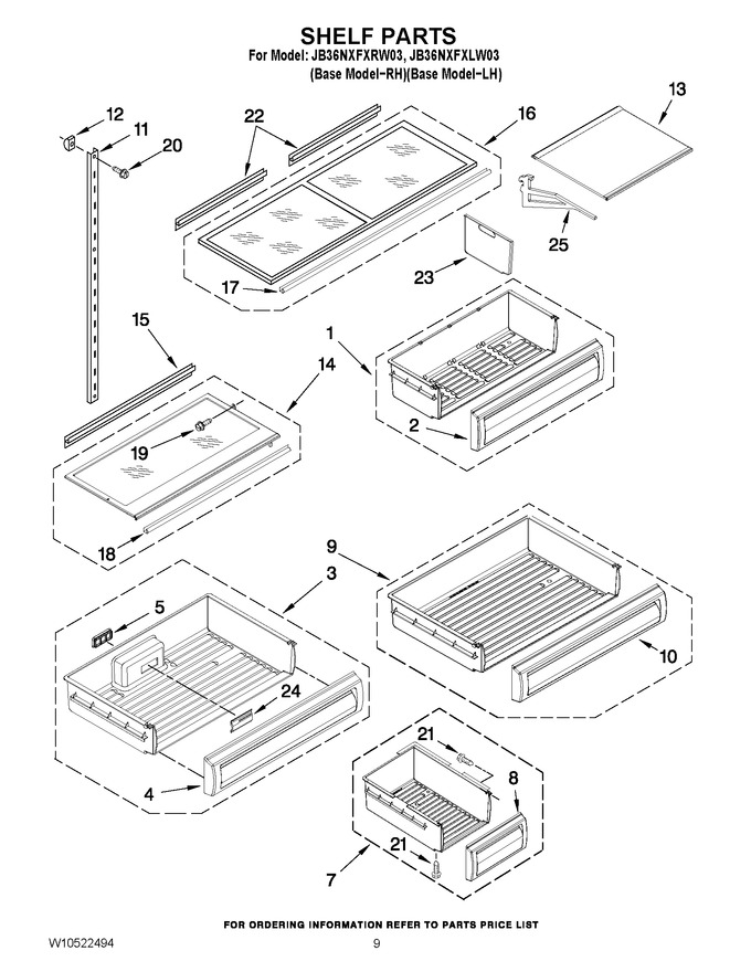 Diagram for JB36NXFXRW03