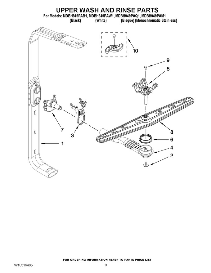 Diagram for MDBH949PAQ1