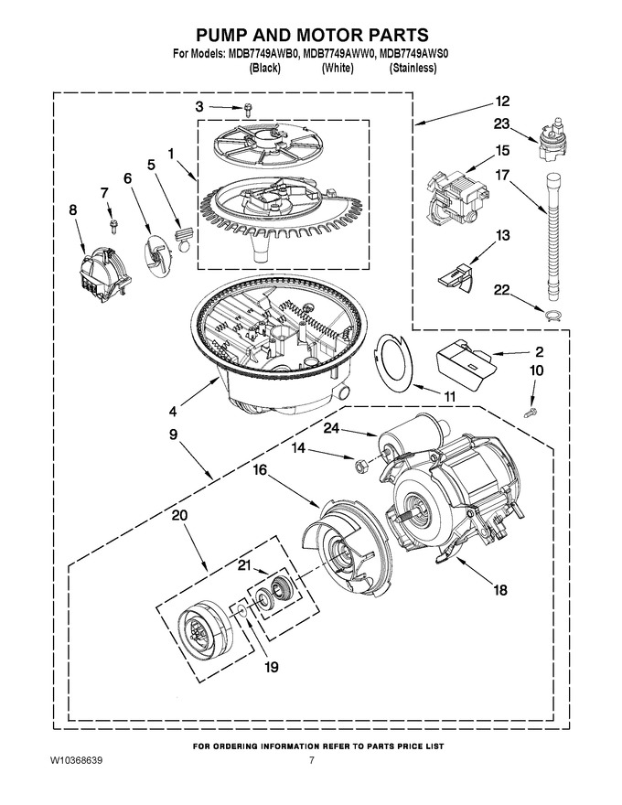 Diagram for MDB7749AWS0