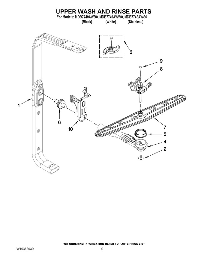 Diagram for MDB7749AWB0