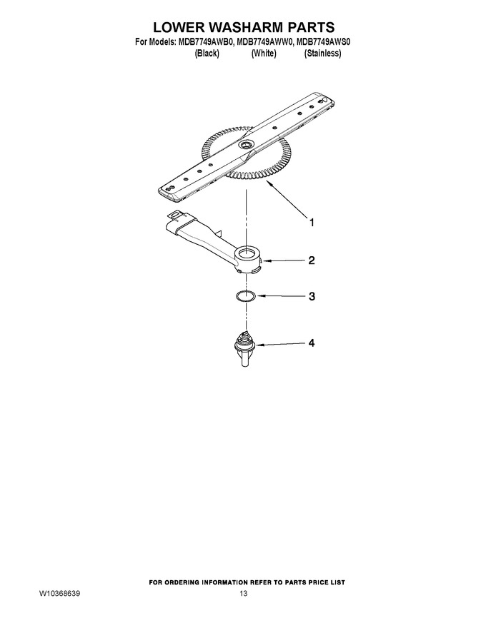 Diagram for MDB7749AWB0