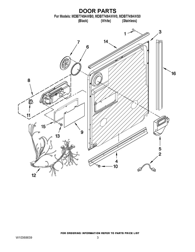 Diagram for MDB7749AWW0