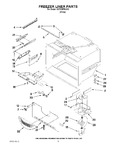 Diagram for 02 - Freezer Liner Parts