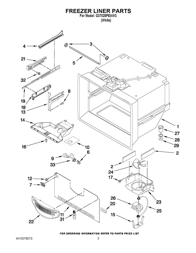 Diagram for G37025PEAW3