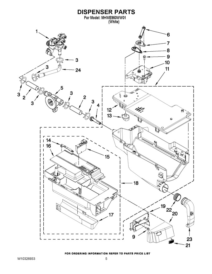 Diagram for MHWE950WW01
