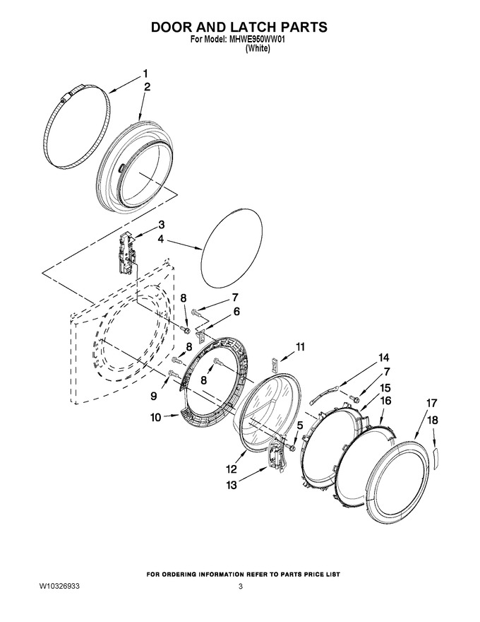 Diagram for MHWE950WW01