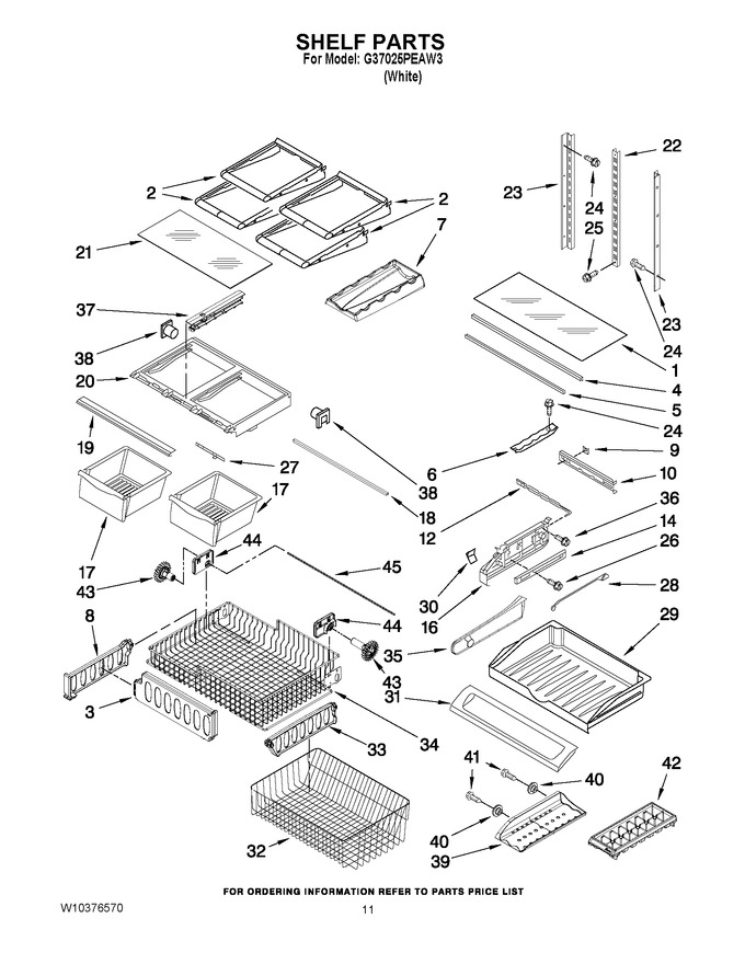 Diagram for G37025PEAW3