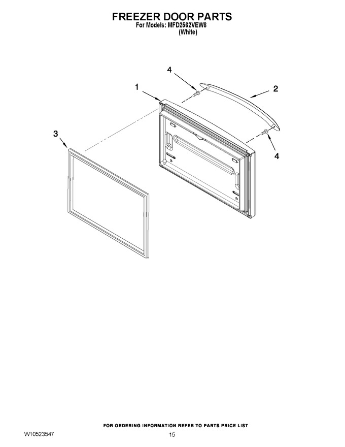 Diagram for MFD2562VEW8