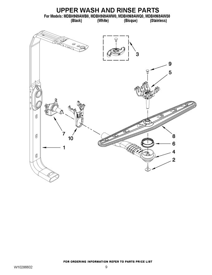 Diagram for MDBH969AWQ0