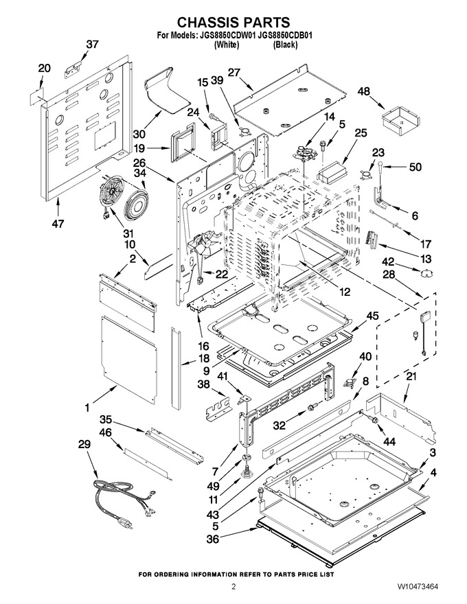 Diagram for JGS8850CDB01
