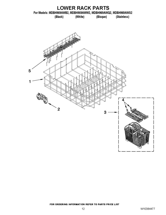 Diagram for MDBH969AWW2
