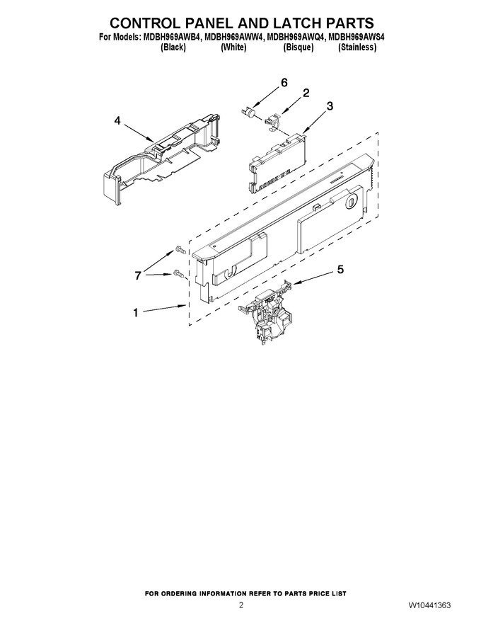 Diagram for MDBH969AWS4