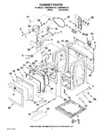 Diagram for 02 - Cabinet Parts