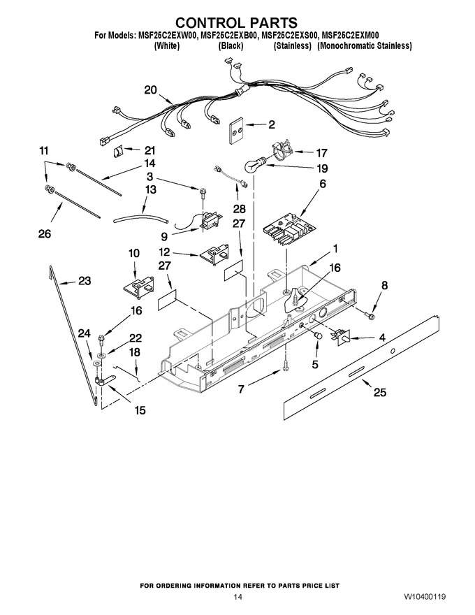 Diagram for MSF25C2EXB00
