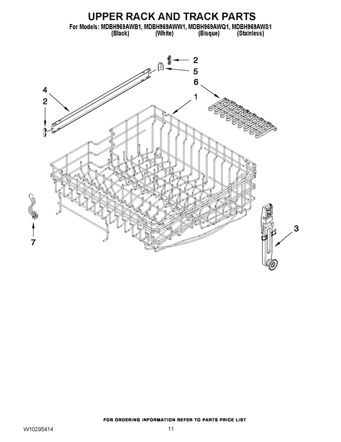 Diagram for MDBH969AWW1
