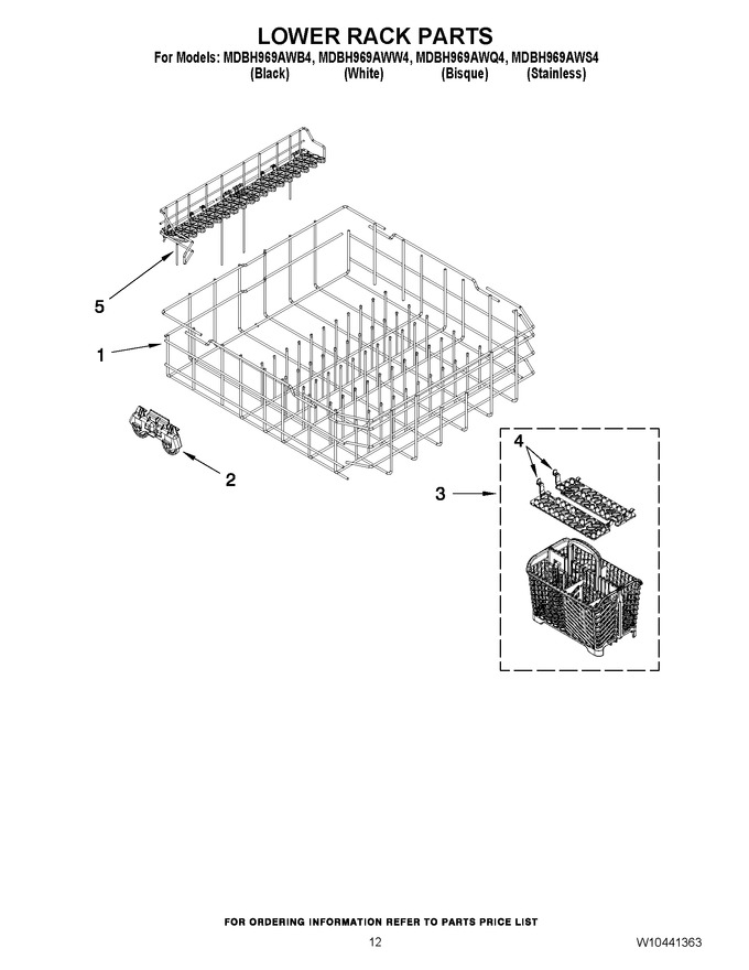 Diagram for MDBH969AWS4