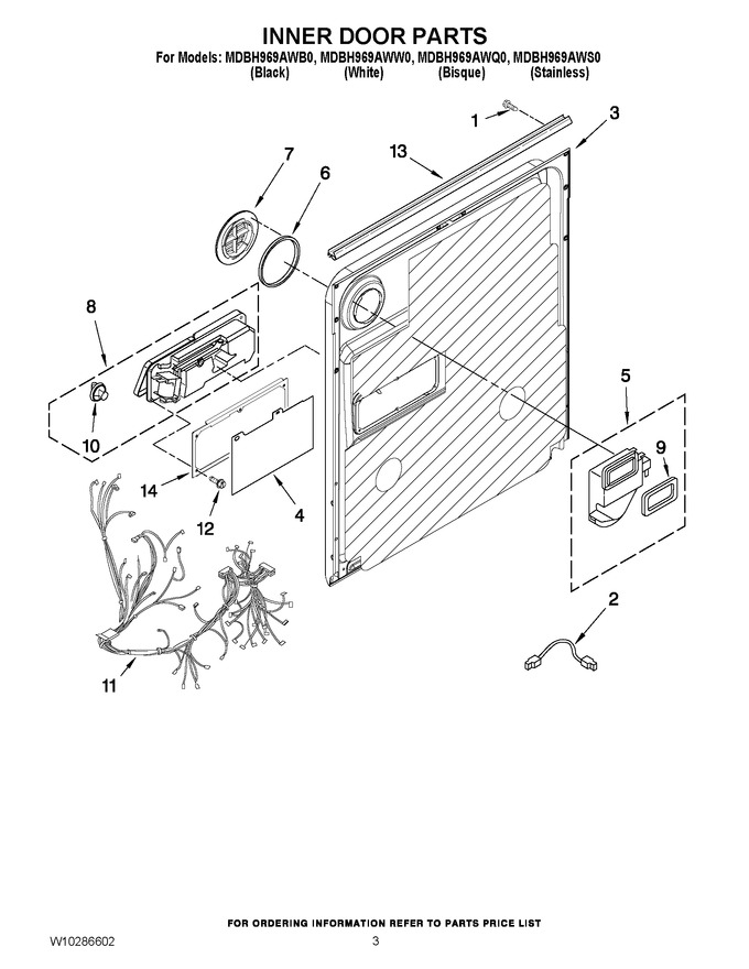 Diagram for MDBH969AWQ0