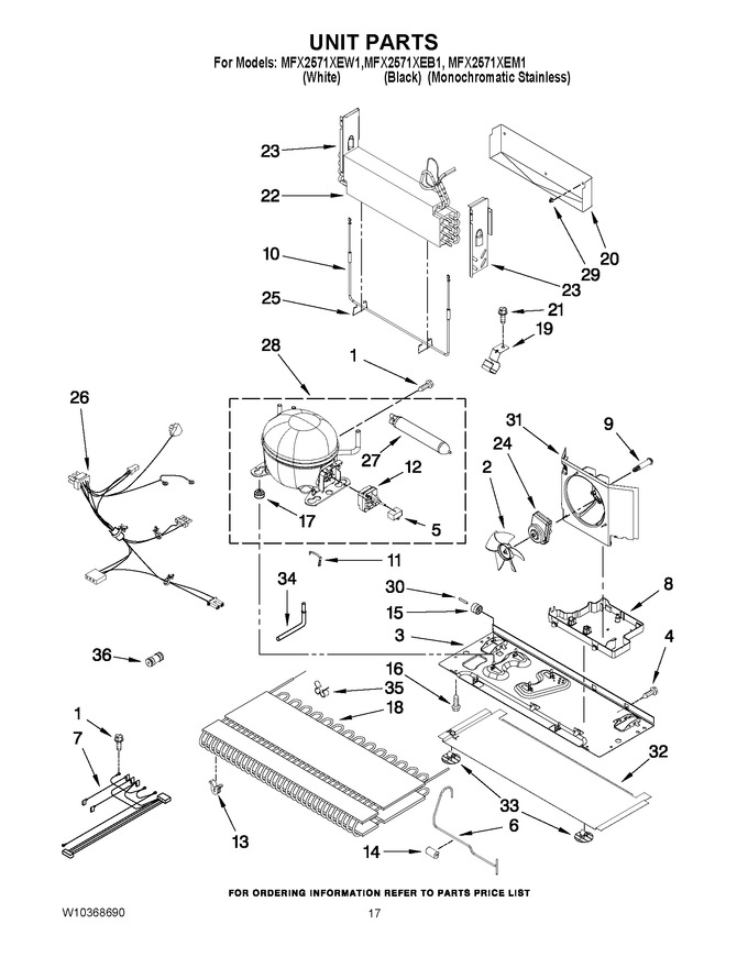 Diagram for MFX2571XEB1