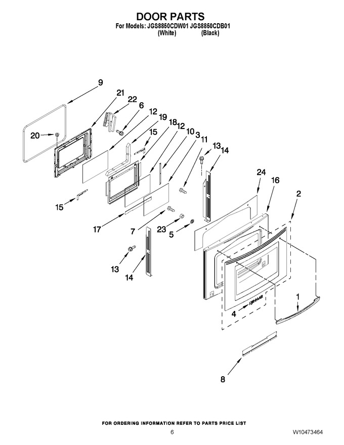 Diagram for JGS8850CDW01