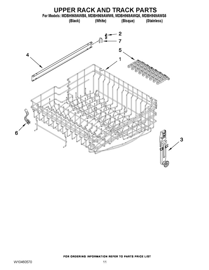 Diagram for MDBH969AWS5