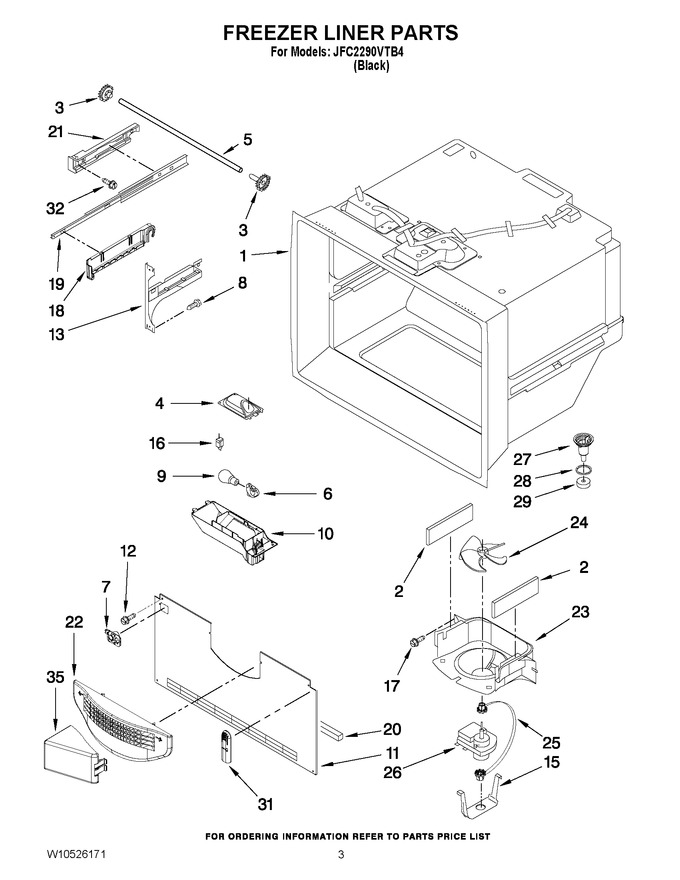 Diagram for JFC2290VTB4