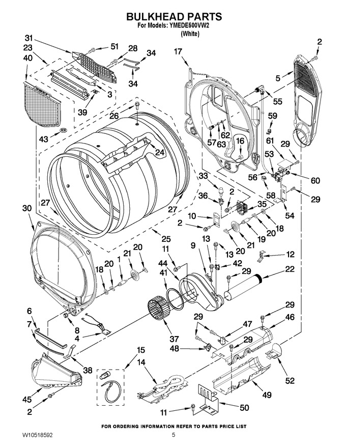 Diagram for YMEDE500VW2