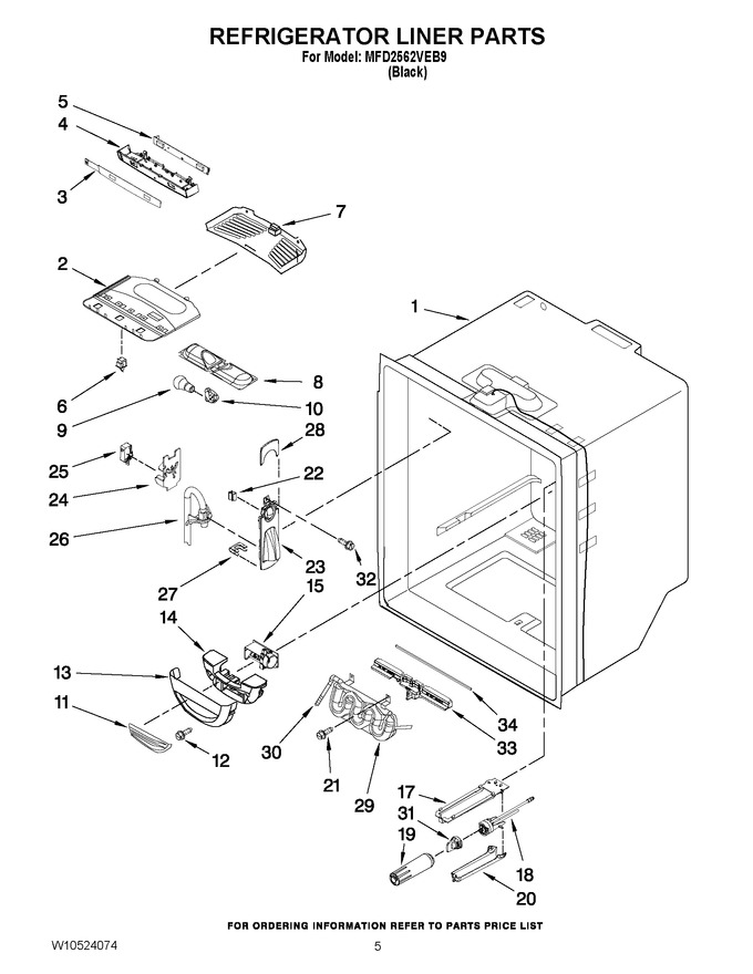 Diagram for MFD2562VEB9