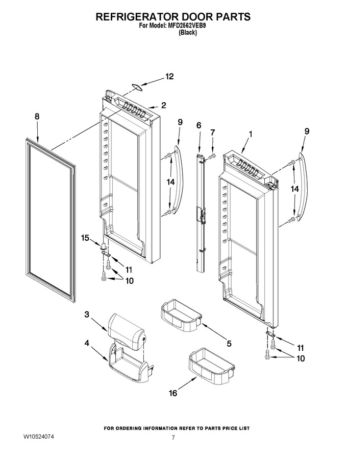 Diagram for MFD2562VEB9