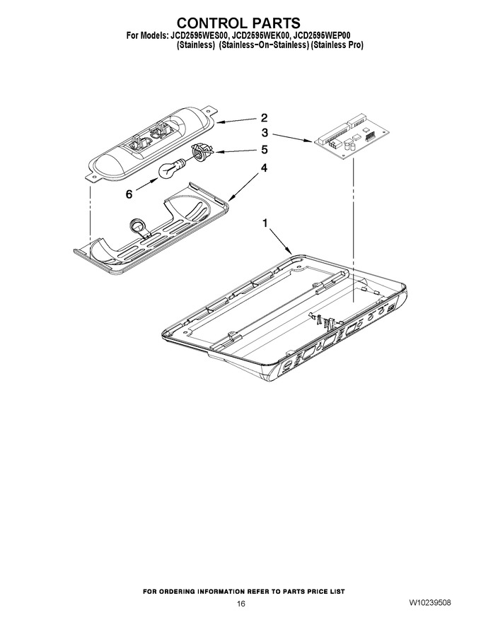 Diagram for JCD2595WEK00