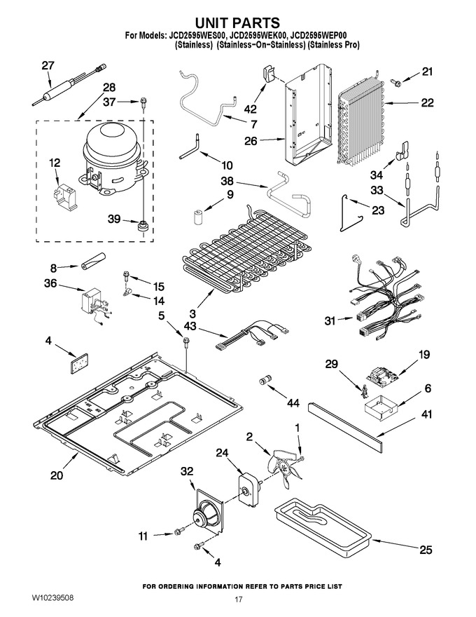 Diagram for JCD2595WES00