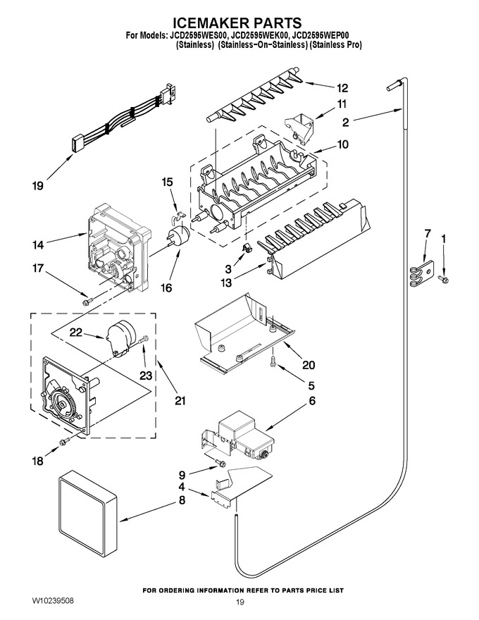 Diagram for JCD2595WEK00