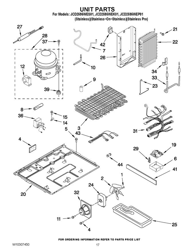 Diagram for JCD2595WES01