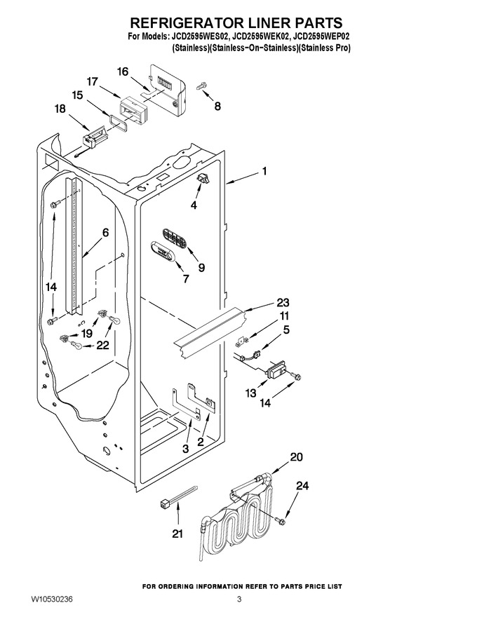 Diagram for JCD2595WEK02