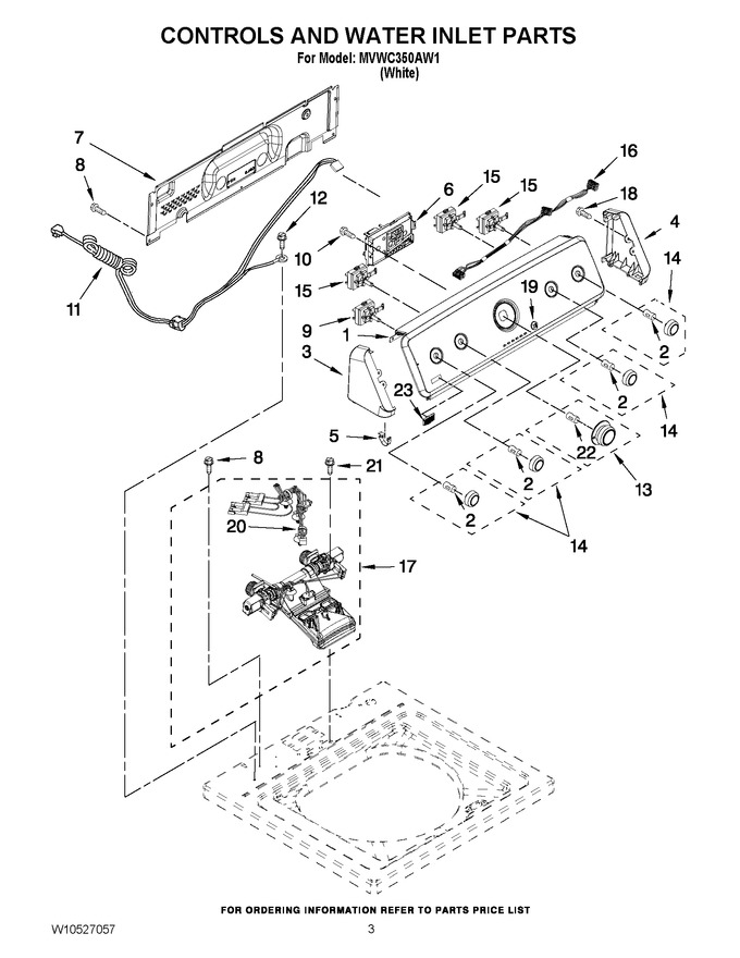 Diagram for MVWC350AW1