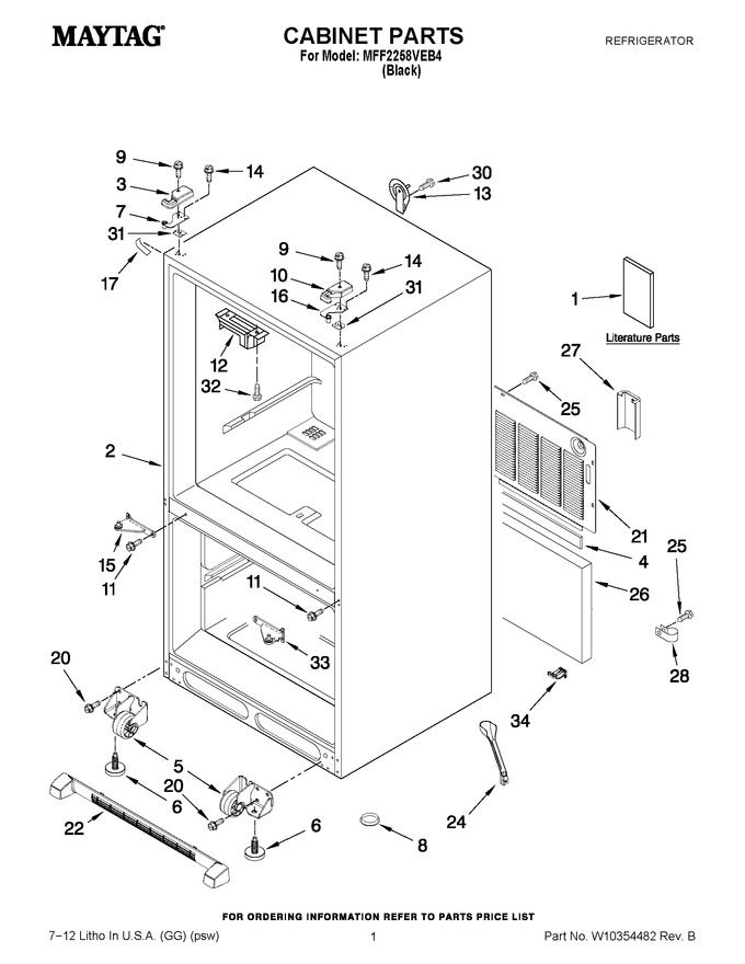 Diagram for MFF2258VEB4