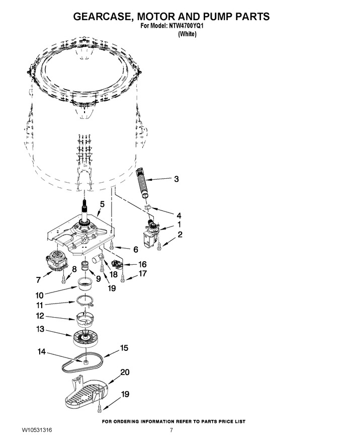 Diagram for NTW4700YQ1
