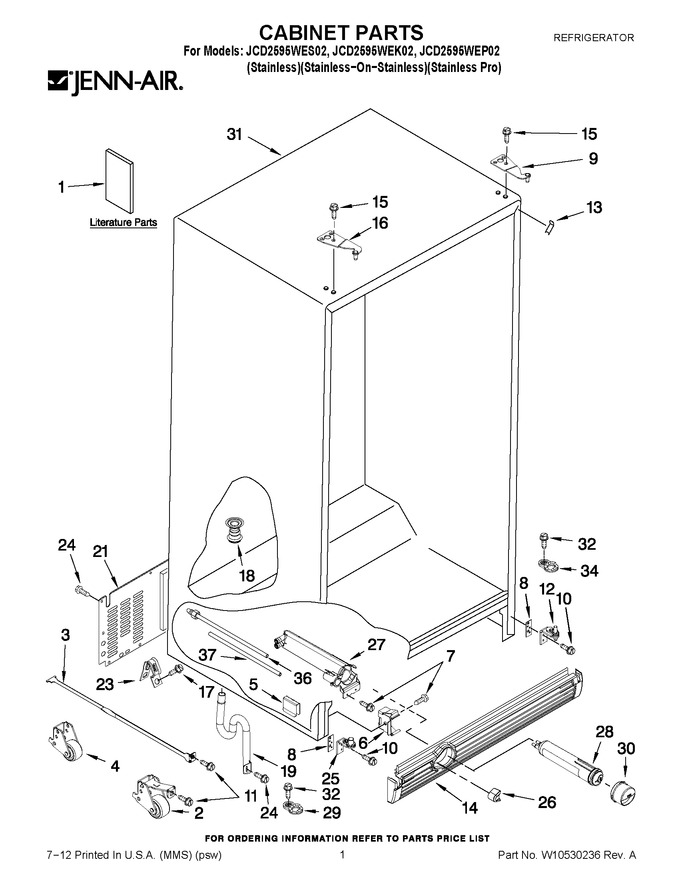 Diagram for JCD2595WEP02