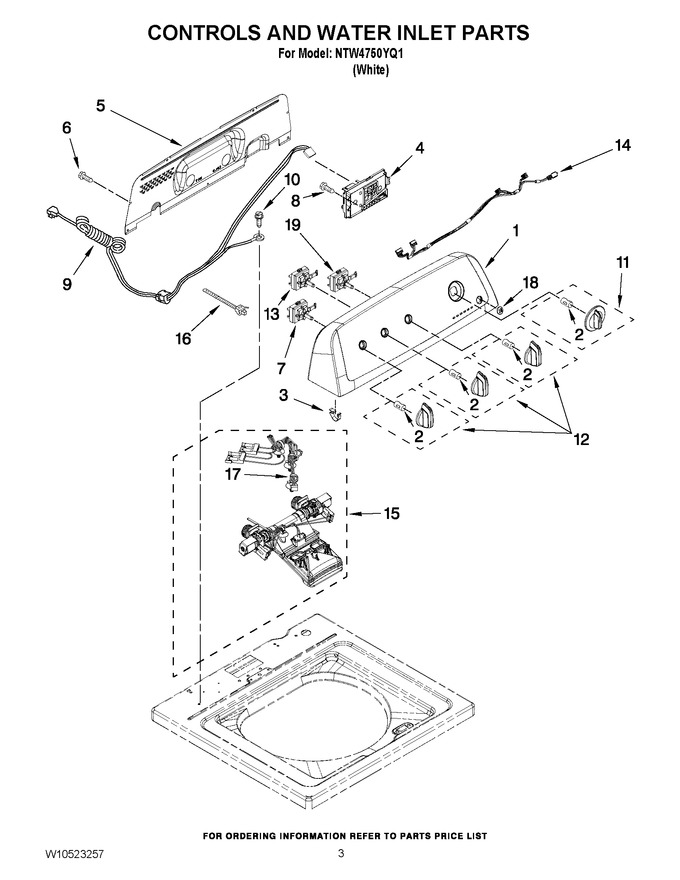 Diagram for NTW4750YQ1