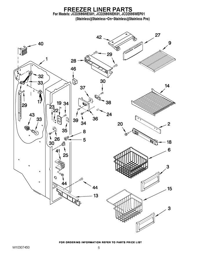 Diagram for JCD2595WES01