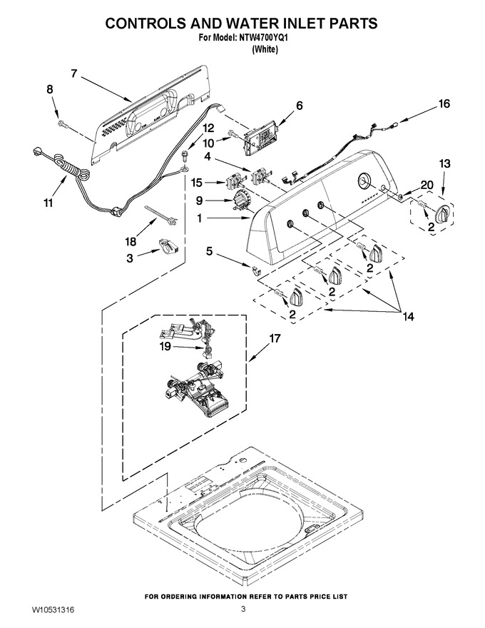Diagram for NTW4700YQ1