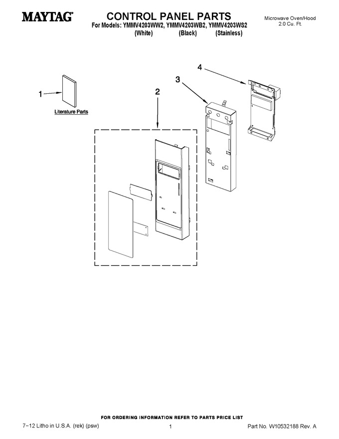 Diagram for YMMV4203WB2